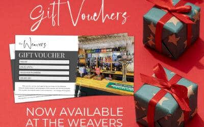 Gift Vouchers now available at The Weavers
