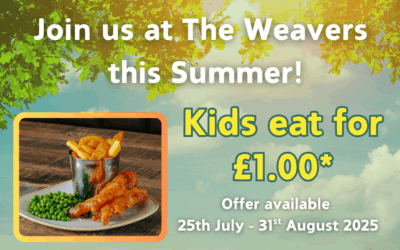 Kids Eat for £1 this Summer!