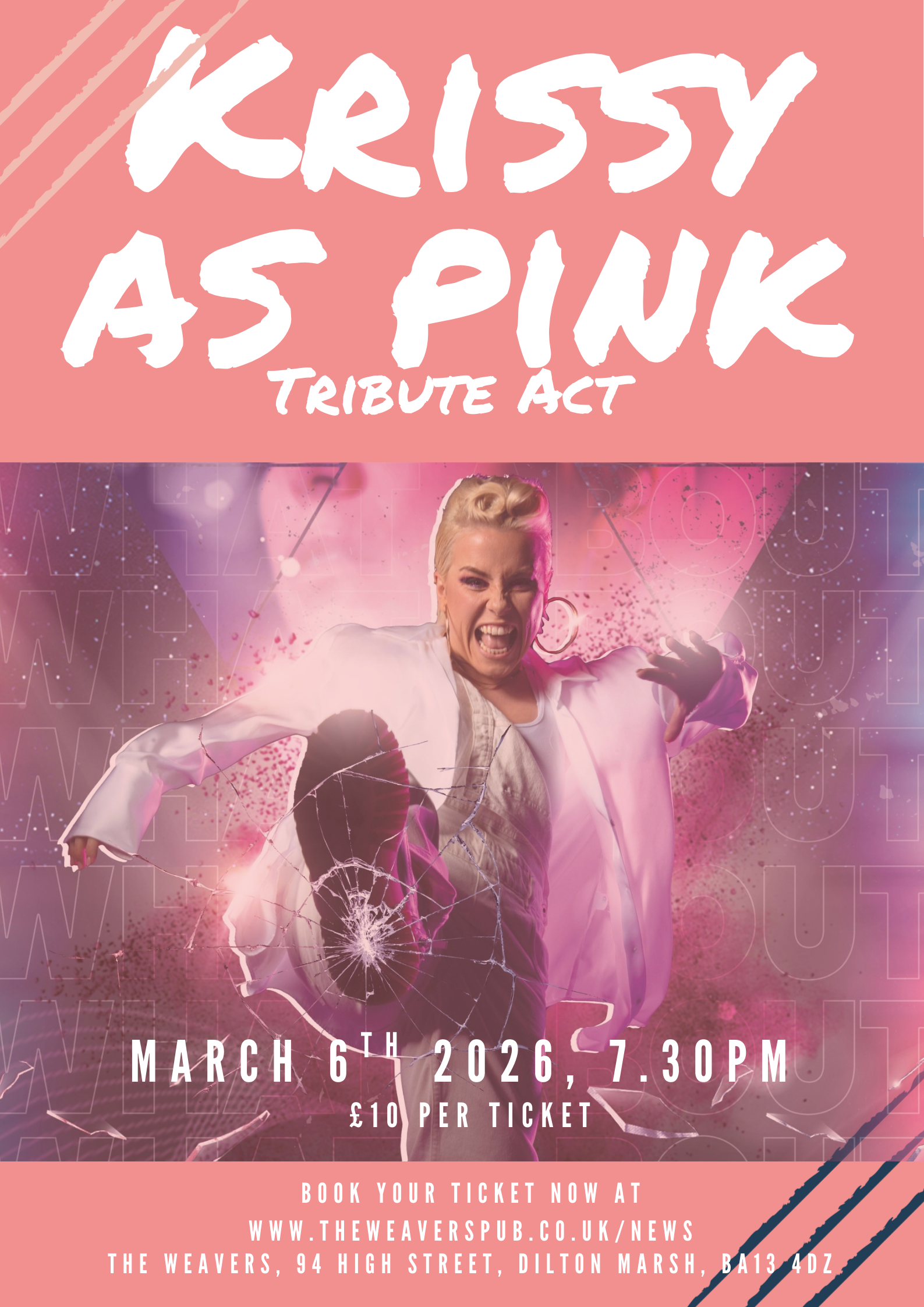 Pink tribute act updated