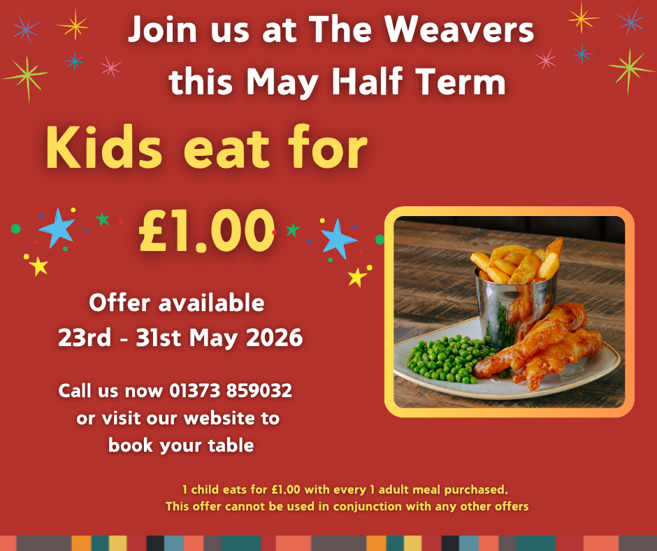 May half term kids eat for £